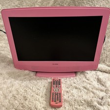 Alba  19"  Pink TV with Built in DVD Player with remote ATVD91186P see desc.