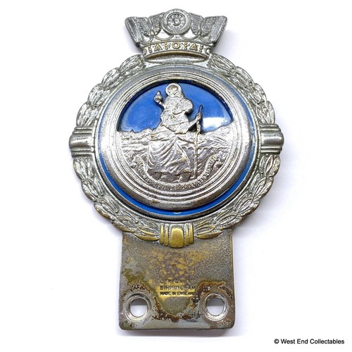 Gaunt 1960s car badge st - jr,