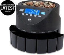 COIN MONEY COUNTER SORTER MACHINE CASH CURRENCY COUNTING GBP AUTOMATIC UK ZZAP