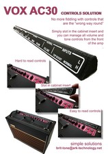 Vox AC 30 Control insert, no