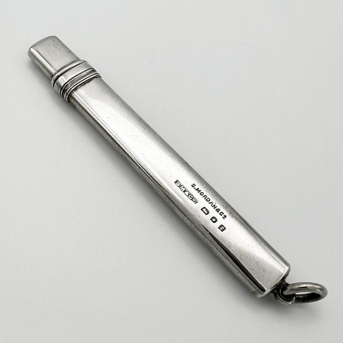 Antique pencil holder sterling - holder,