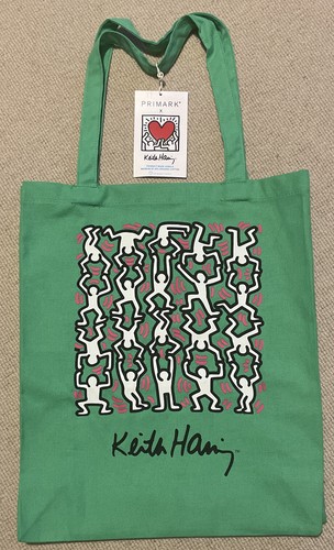 Keith haring primark tote - haring, x