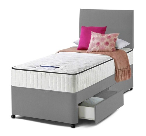Single divan bed set 3ft - single,