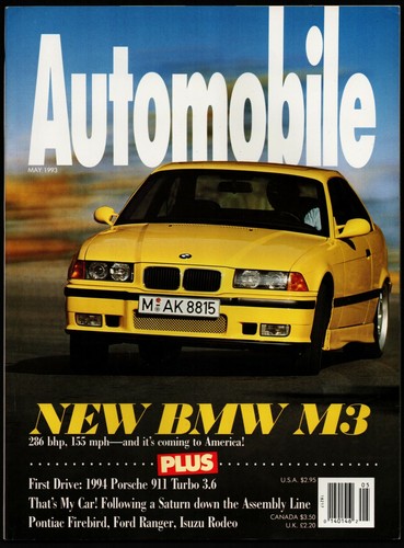 May 1993 automobile - may, magazine