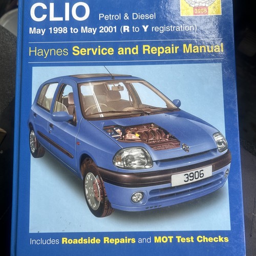 Haynes manual renault clio - manual,