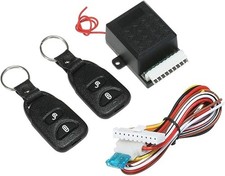 Keyless Entry Car Alarm System Central Locking 12Mtr Range 2 Remote Control 12V