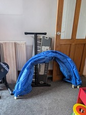 IKEA Kura Bed Tent Blue Polka