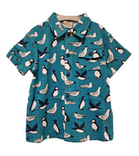 Ex Frugi Puffin Shirt Top