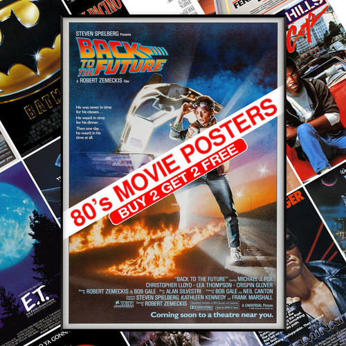Nostalgic 80s movie poster - nostalgic,