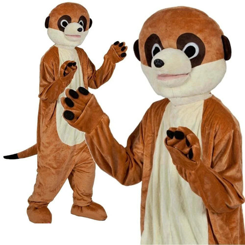 Adults meercat mascot animal - adults,