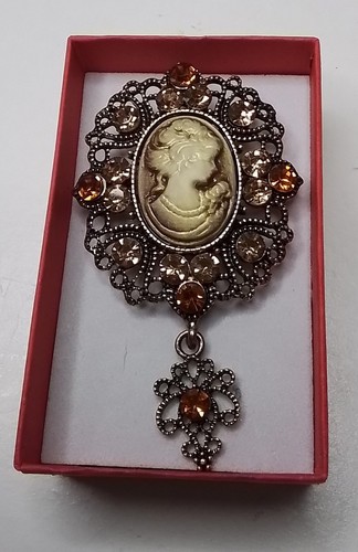 Vintage retro style cameo - vintage,