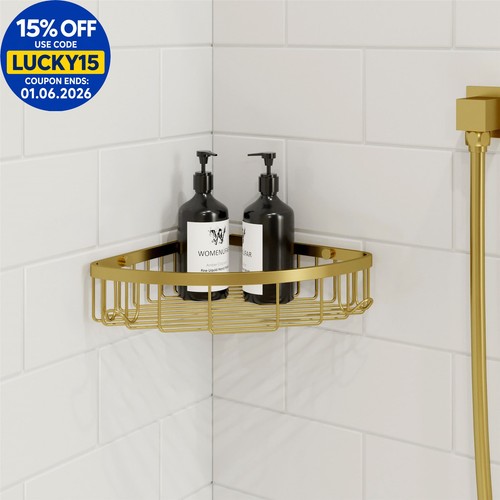 Bathroom corner shower caddy - corner,