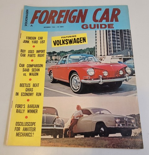 Foreign car guide magazine - car,