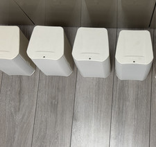 QSC AD-S4T Speaker Set - 4 Inch & 0.75 Inch Drivers - 3 x single speakers