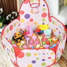 Folding Kid Ball Pit Pool Baby Child Toy Game Play Tent Playhouse Indoor Outdoor