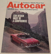 Autocar 14 December 1967 MG MGB, Sunbeam Stiletto, BMW 2000 Auto, Mazda 1500