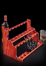 Tobacco Pipe Wooden Rack