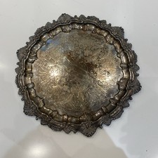 Victorian silver  Plated Tray