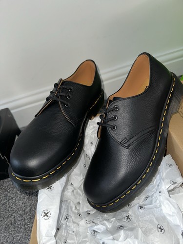 Martens 1461 black leather - black,