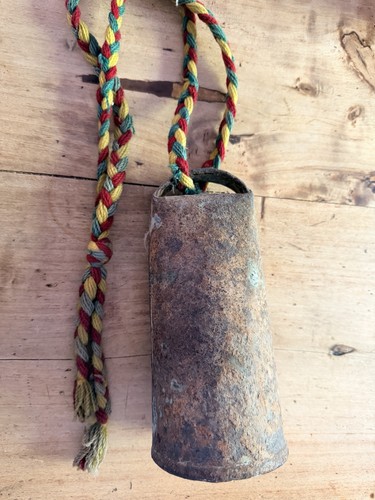 Antique swiss cowbell - antique,