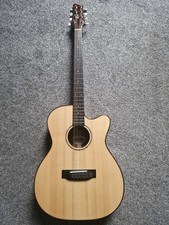 Ozark Natural Electro Acoustic Irish Bouzouki Guitar With Fishman Pickup And EQ