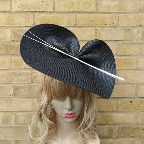 Black cream ivory ostrich - black,