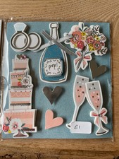 Wedding theme card toppers