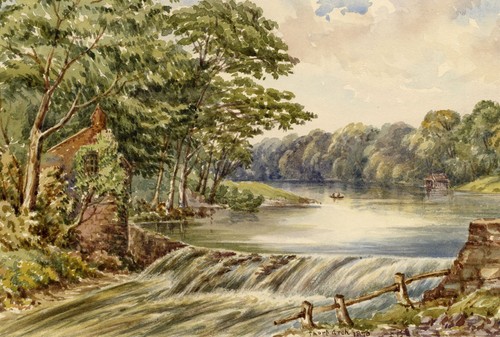 Thorp arch river - river, wharfe