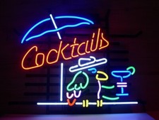 Cocktails Parrot Umbrella