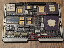 CPU Space Military Board w/Many Gold Ceramic Chips Intel DDC WEDC XICOR LSI AMD