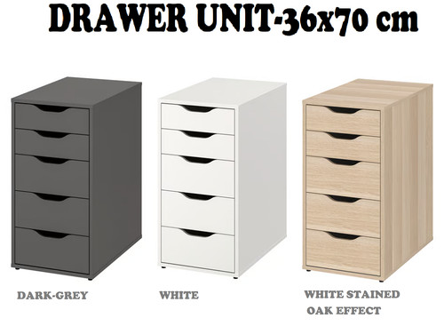 New ikea alex drawer unit - new,