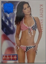 Kathy Smith #2 of 2 Made ~2003 American Beauties Blue Foil Card~ 25 Years Bench