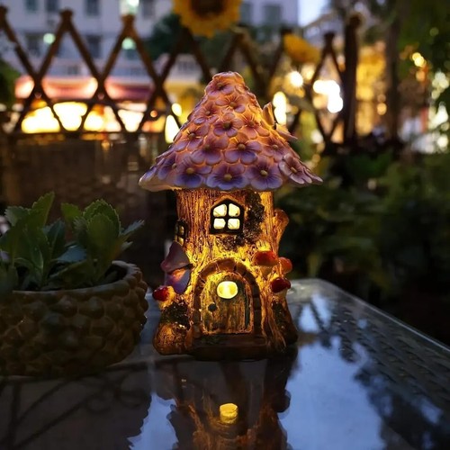 Fairy house garden - fairy, solar