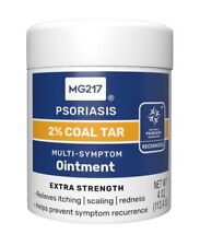 MG217 Psoriasis 2% Coal Tar Multi Symptom Ointment 4 oz Jar