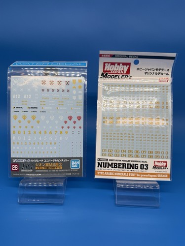 Gunpla gundam waterslide decal - gunpla,