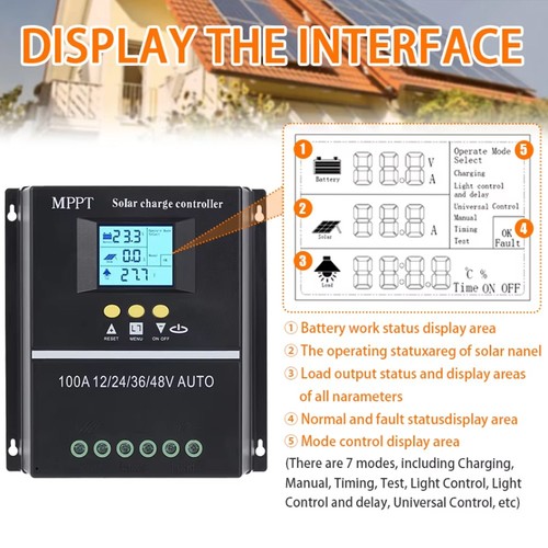 4000w 100a mppt solar - solar, charge