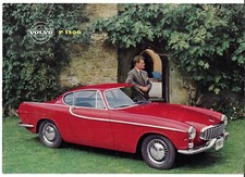 Volvo P 1800 Coupe 1961-62 UK Market Single Sheet Sales Brochure