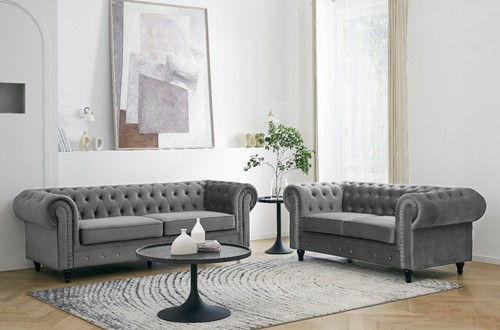 Chesterfield velvet fabric - chesterfield,