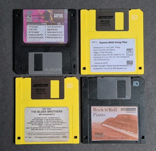 Retro floppy disks - retro,