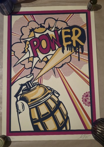 Shepard fairey obey - fairey, power