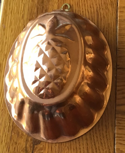 Vintage copper pineapple - vintage,