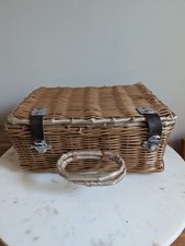 Vintage Wicker Picnic Basket
