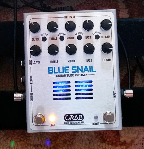 Crab effects blue - blue, snail