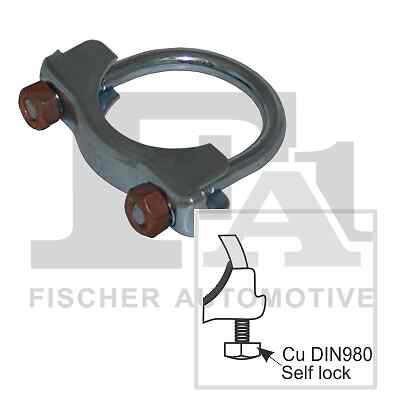 New pipe connector - new, exhaust