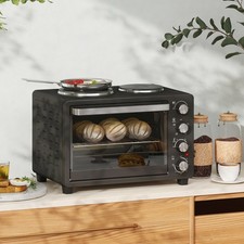 Mini Oven with 2 Hot Plates