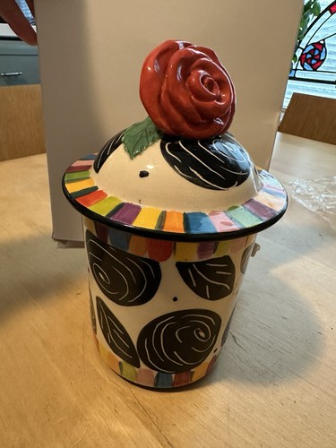 Mary rose young lidded pot - mary,