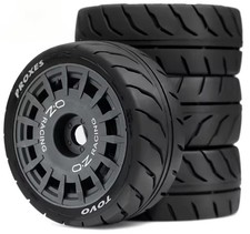 4X 1/10 RC 68mm Tires Wheels