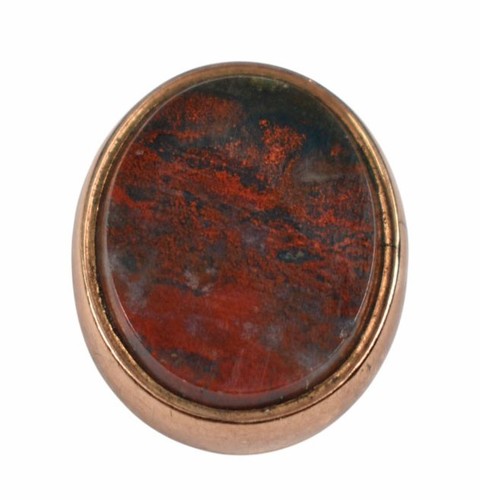 Antique 10ct gold swivel - antique,