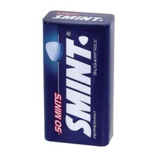 Smint Peppermint Sugar Free x 12 tins - 50 Mints per tin XXL
