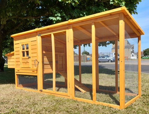 Large chicken coop run - chicken,